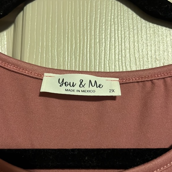 Tier Ruffled long sleeve shirt size 2X - Picture 3 of 4